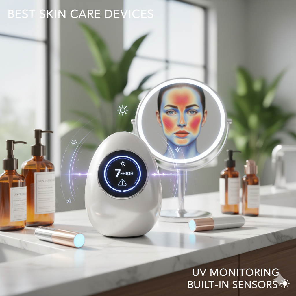 Best Skin Care Devices / sun protection skincare devices / best smart devices for skin care / smart skincare tools UV detection /best UV sensor skin gadgets